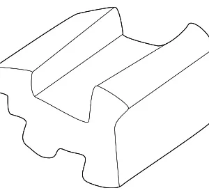 Roof Molding Clip - Mazda (T001-50-9H9A)