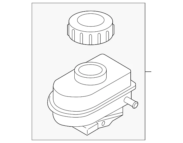Master Cylinder Reservoir - Mazda (NG90-43-55Z)