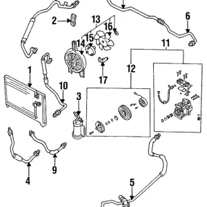 Compressor Assembly - Mazda (BR70-61-450A)