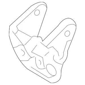 Rear Bracket - Mazda (L116-39-010B)