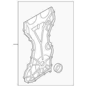 Timing Cover - Mazda (ZZC3-10-500A)