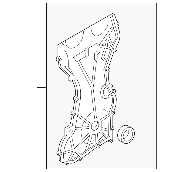Timing Cover - Mazda (ZZC3-10-500A)