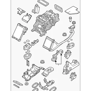 AC & Heater Assembly - Mazda (KMV6-61-87XC)