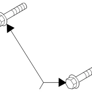Upper Control Arm Mount Bolt - Mazda (9YA0-21-23J)