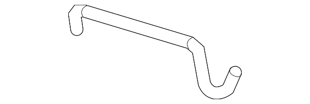 Drive Motor Inverter Radiator Hose - Mazda (ZZCA-19-201)