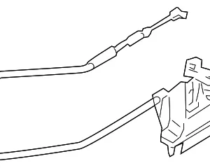 Handle, Outside - Mazda (BP4K-62-410A)