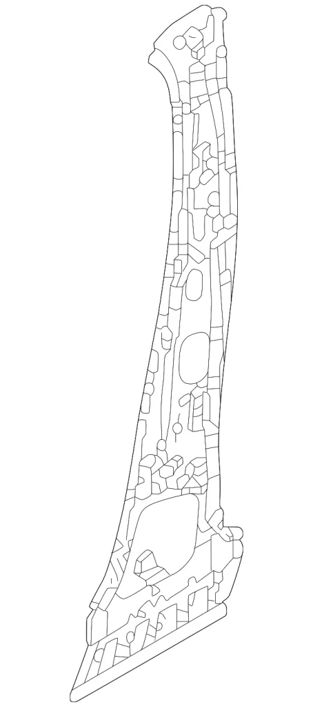 Inner Center Pillar - Mazda (VC85-70-080)