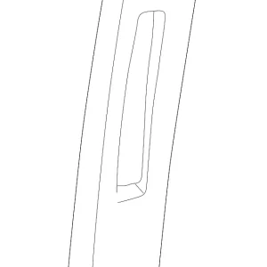 Seat Belt Height Adjuster Cover - Mazda (1F71-57-501-30)