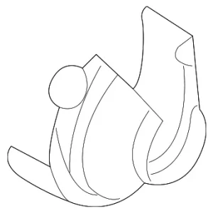 Snap Ring - Mazda (GA30-25-74X)