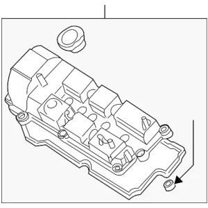 Valve Cover - Mazda (GY01-10-2B0D)