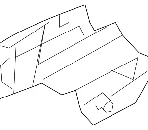 Rear End Track Cover - Mazda (BBM2-57-052B-02)