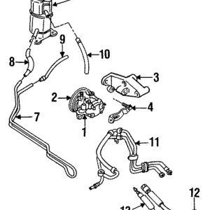 Suction Hose - Mazda (BR71-32-688)
