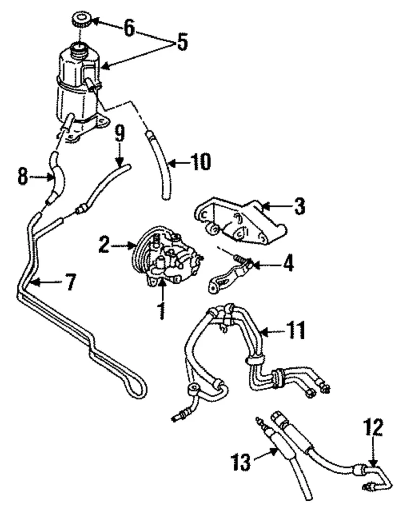 Return Pipe - Mazda (B456-32-6F0A)
