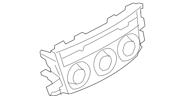 Dash Control Unit - Mazda (GJS1-61-190E)