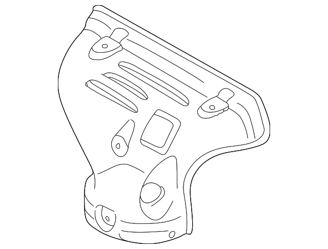 Heat Shield - Mazda (ZM01-13-390)