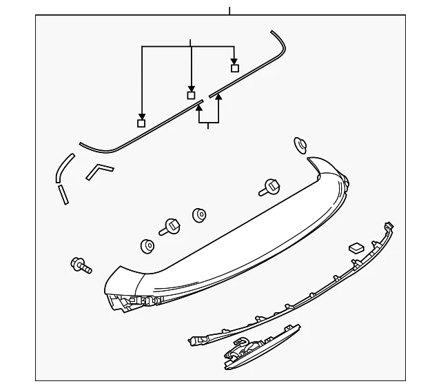 Spoiler - Mazda (TK48-51-960G-2M)
