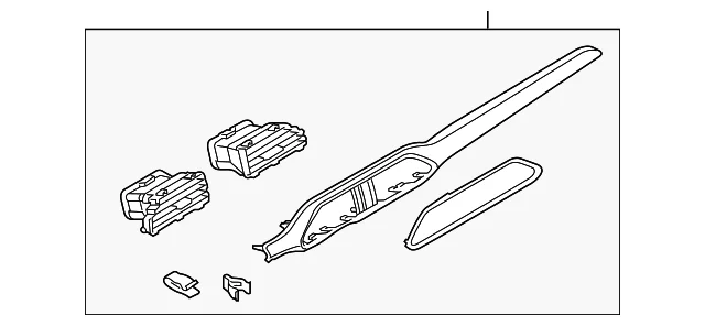 Center Panel - Mazda (TK54-55-150A-02)