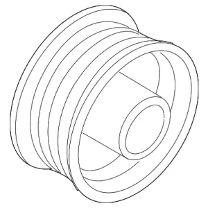 Pulley - Mazda (L813-18-W11)