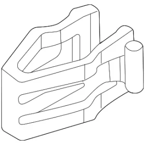 Shift Panel Clip - Mazda (BDGF-64-345)