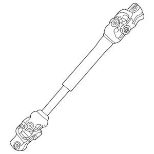 Lower Shaft - Mazda (DFR5-32-090B)