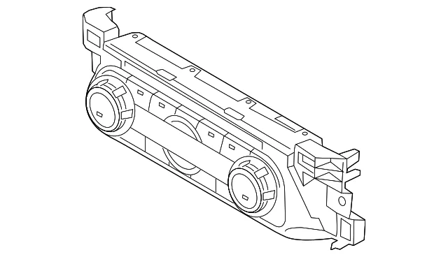 Heater Control - Mazda (VC87-61-190C)