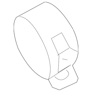Hose Clamp - Mazda (B3C7-15-182A)