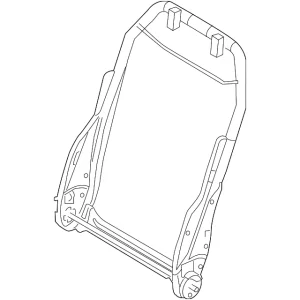 Seat Back Frame - Mazda (BWLB-88-680)