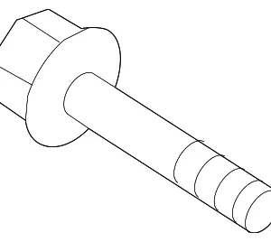 Hub & Bearing Mount Bolt - Mazda (9YA0-21-24D)