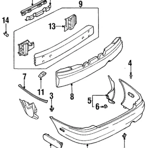 Splash Shield - Mazda (BC1M-50-340)