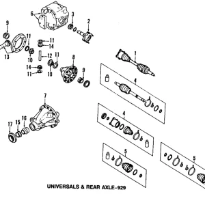 Outer Boot - Mazda (M060-22-530A)