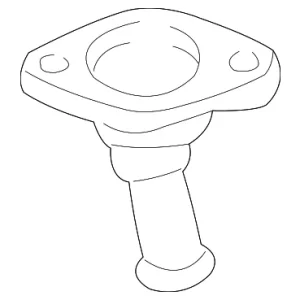 Thermostat Housing - Mazda (KJ01-15-170)