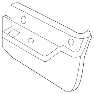 Mud Shield - Mazda (KD53-51-PV1A)