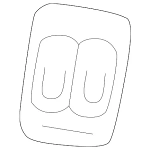 Window Switch - Mazda (1FAA-66-370)