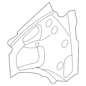 Pillar Reinforced - Mazda (EH44-71-65Z)