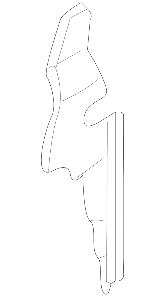 Side Seal - Mazda (LD47-61-528)