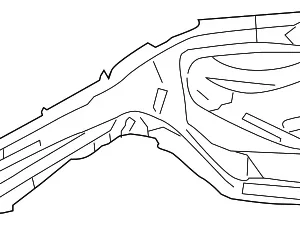 Inner Rail - Mazda (BP4K-53-3A0D)