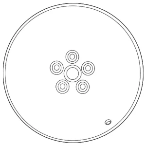 Wheel, Alloy - Mazda (9965-61-7070)