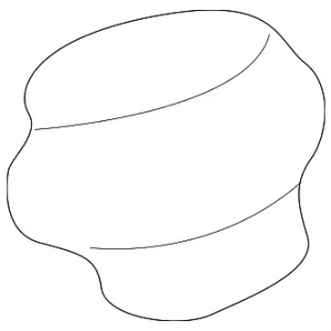 Lower Control Arm Dust Cap - Mazda (G030-34-565)