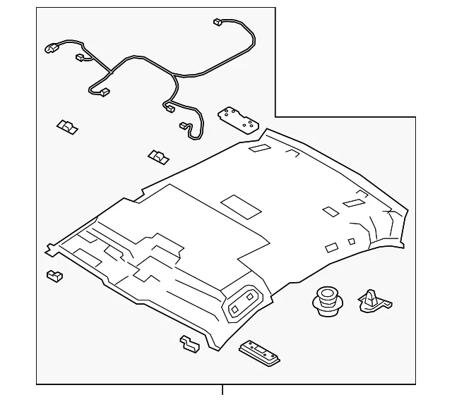 Ceiling Top - Mazda (BDWP-68-03ZH-75)