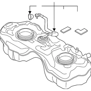 Fuel Tank - Mazda (DB4J-42-110B)