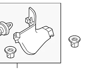 Cowl Trim - Mazda (GHP9-68-370B-02)