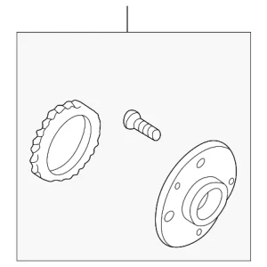 Hub Assembly - Mazda (B603-26-15XC)
