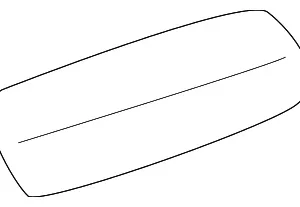 Bumper Cover Seal - Mazda (N066-50-M25)