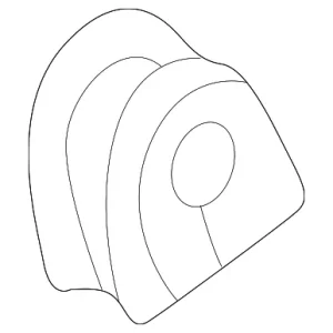 Stabilizer Bar Bushing - Mazda (LC62-34-156)