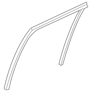 Run Channel - Mazda (BHN9-72-605E)