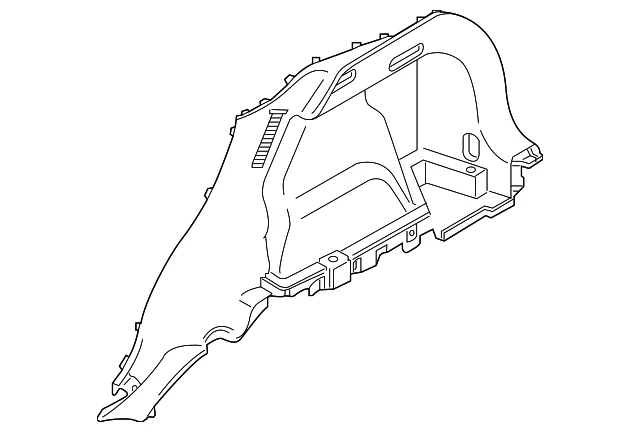 Quarter Trim Panel - Mazda (KB7W-68-850A-02)