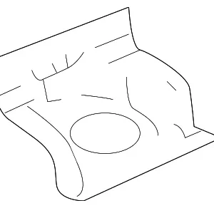 Reinforced Plate - Mazda (GP9A-53-3JZA)