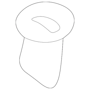 Combo Lamp Assembly Fastener - Mazda (B130-51-919)