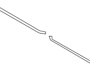 Molding Seal - Mazda (GK2A-50-795A)