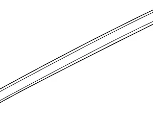 Upper Molding - Mazda (TE69-50-991)